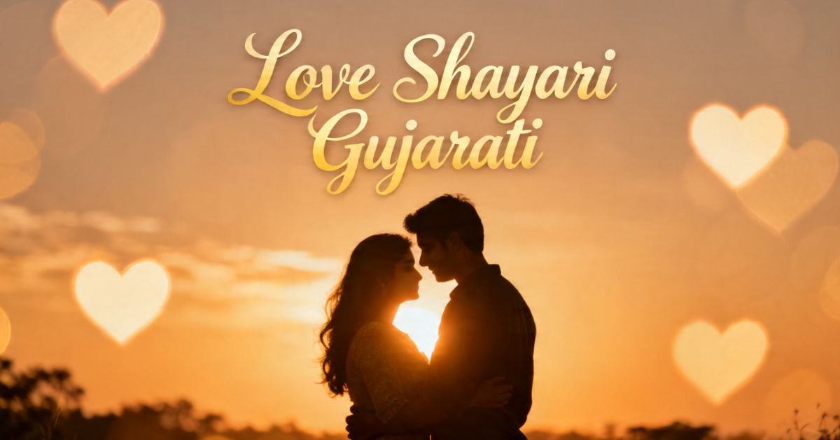 Love Shayari Gujarati: Romantic & Heartfelt Lines